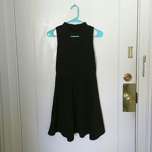 Simple black dress